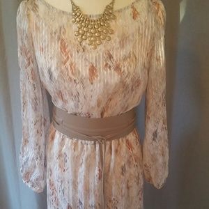 WHBM Light Airy Flirty Dress